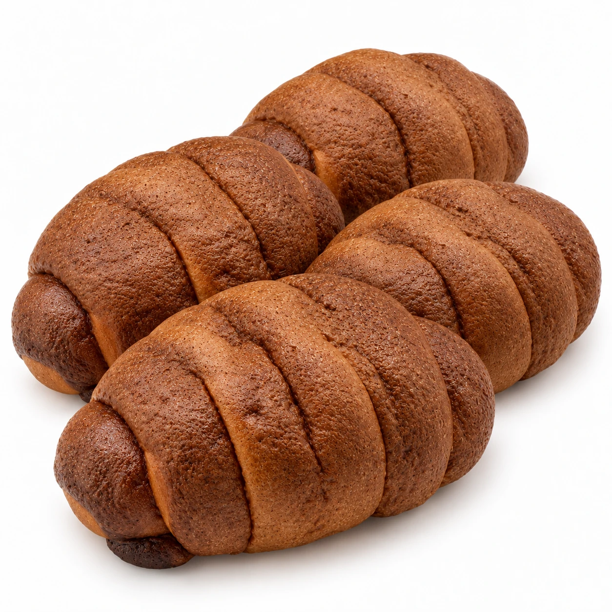모카 소금빵 여러 개를 함께 놓은 모습